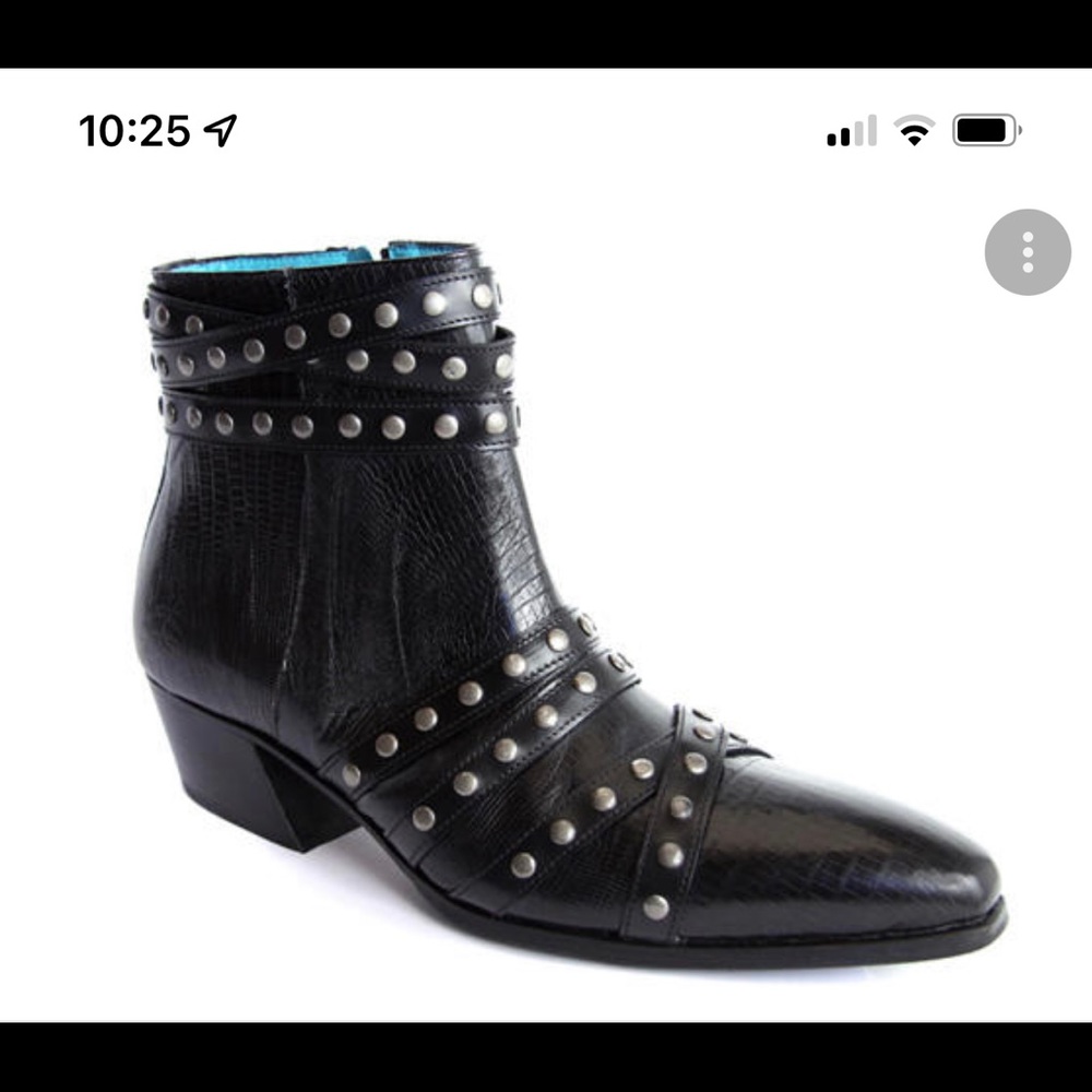 John Fluevog ankle boots leather jagger